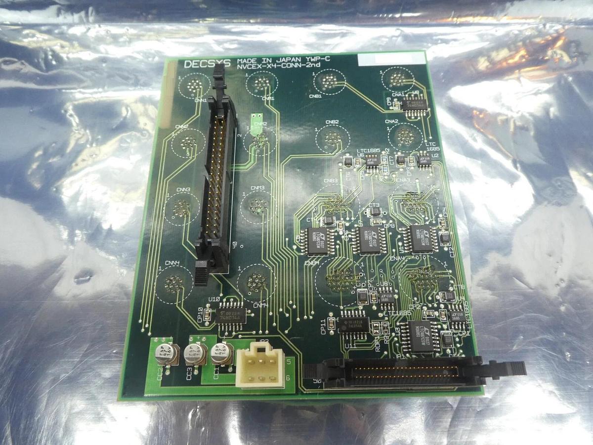 Used DECSYS NVCEX-X4-CONN-2nd Camera Controller Interface Panel PCB Nikon NSR Working