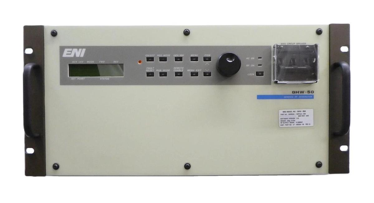 Used GENESIS GHW-50A ENI GHW50A-13DF3L0-006 RF Generator MKS Novellus 27-406204-00