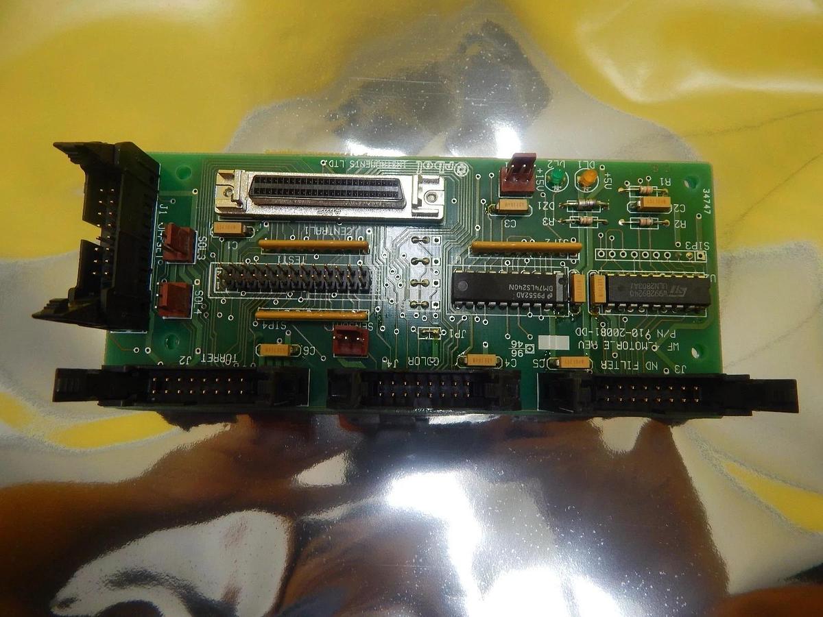 Used Orbot Instruments 710-20081-DD WF 4_MOTOR_E PCB Board AMAT Orbot WF 720 Used