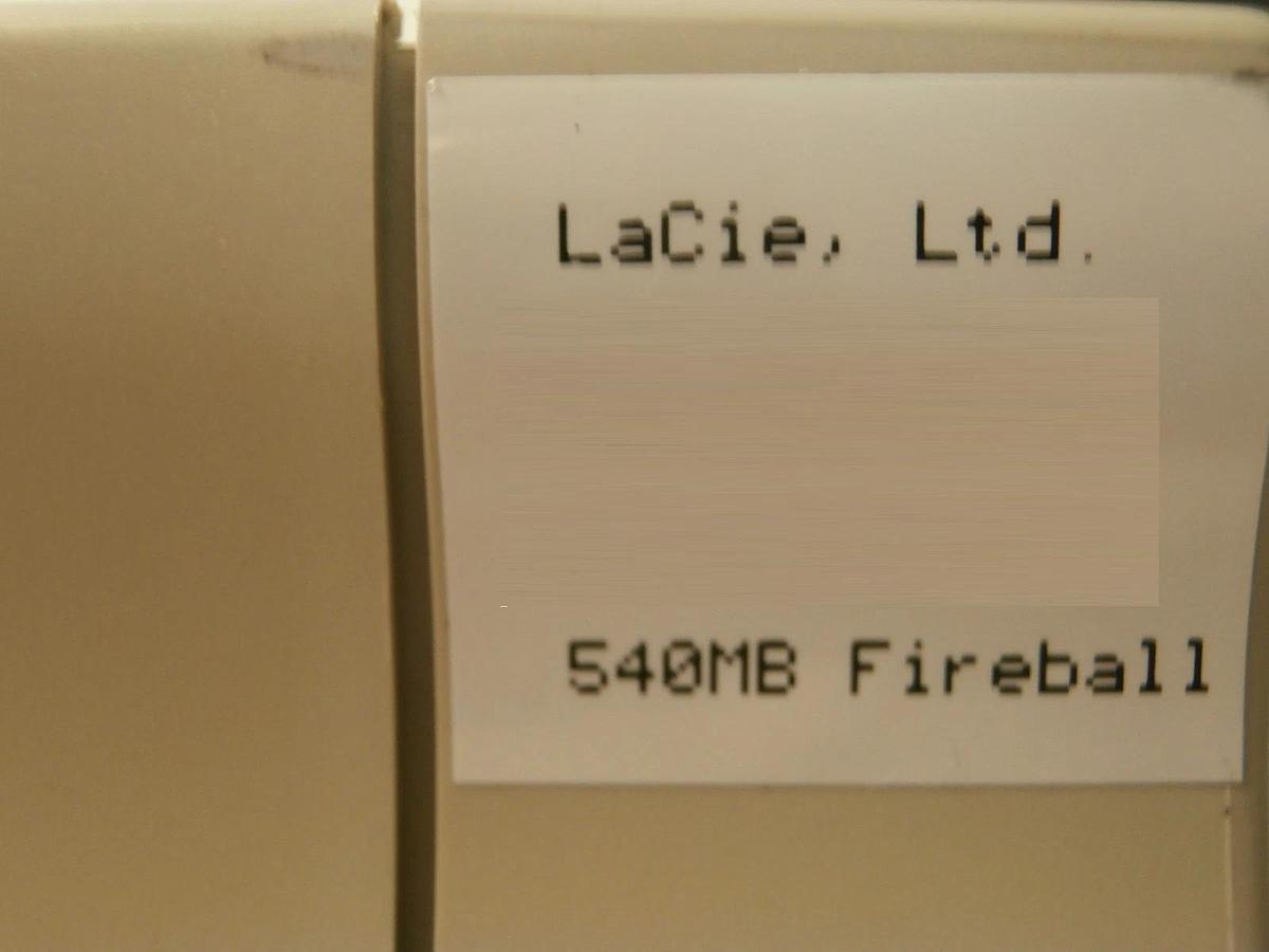Used LaCie Tsunami 540MB Quantum Fireball External Drive Ultratech Titan 4700 Used