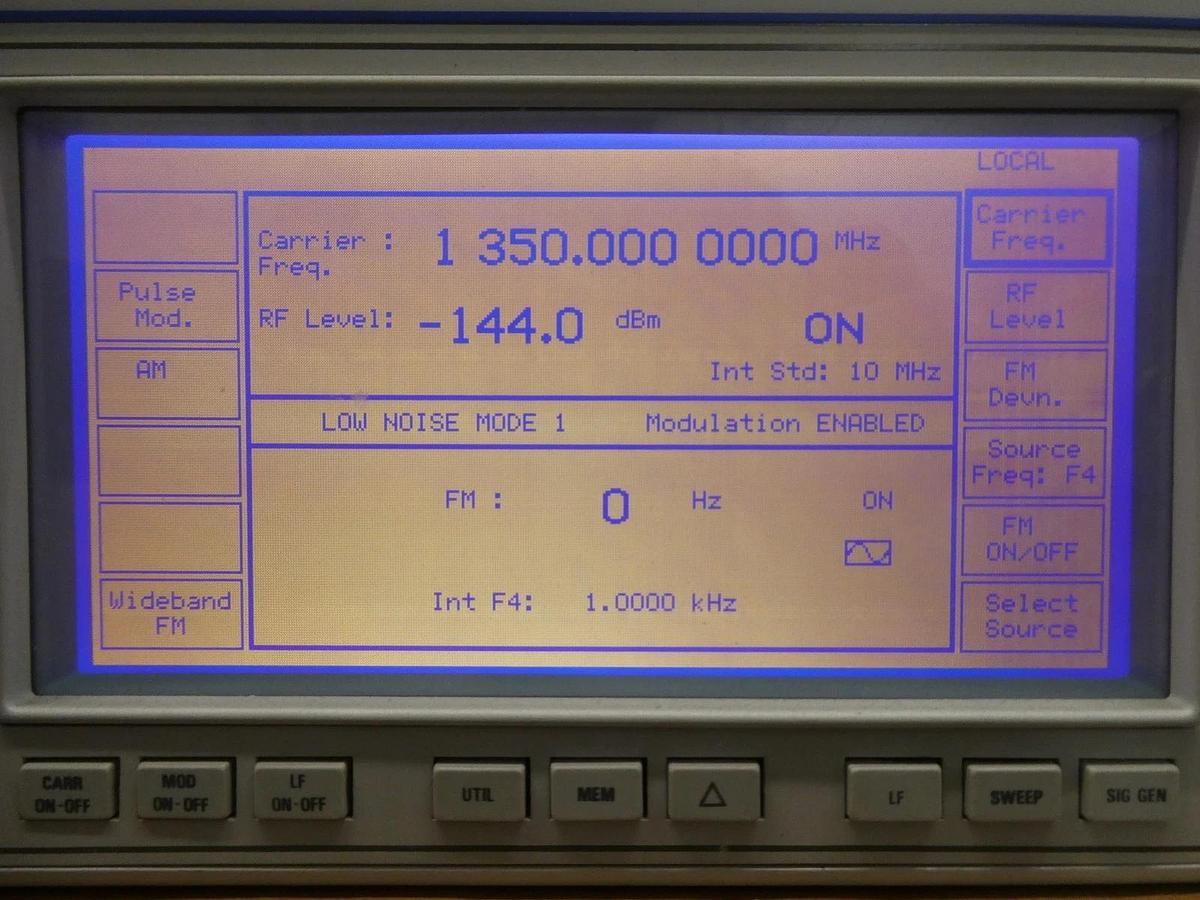 Used IFR 2040 10khz-1.35Ghz Low Noise Signal Generator 9.15 Option 2 Dented Surplus