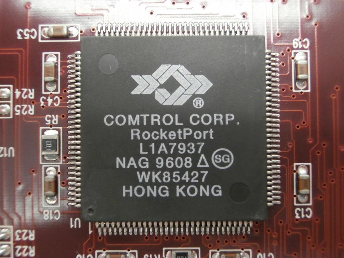 Used Comtrol A10056 PCI 8-Port Serial Board 94800-1 RocketPort A00056 PCB Card Spare