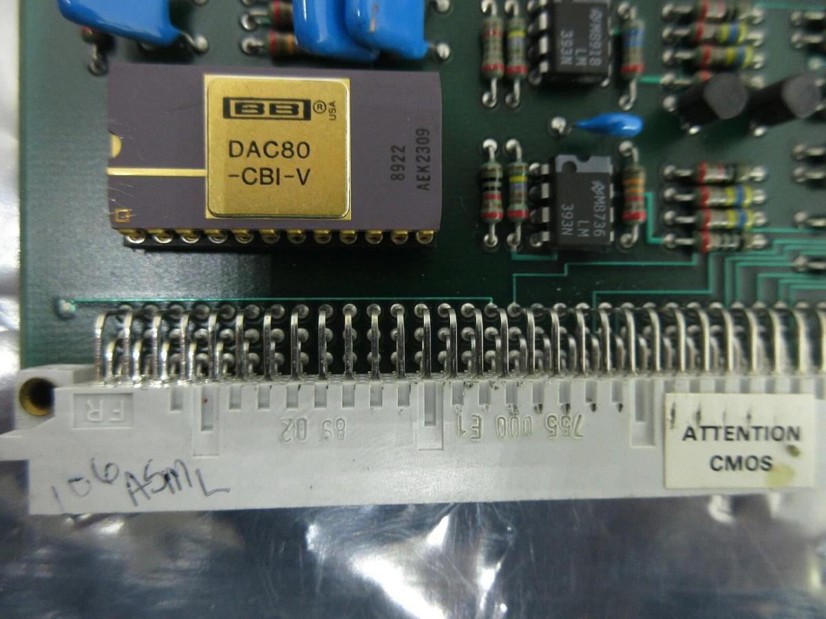 Used ASML 4022.428.14550 TB 2500 X PCB Card PAS 5000/2500 Wafer Stepper System Used