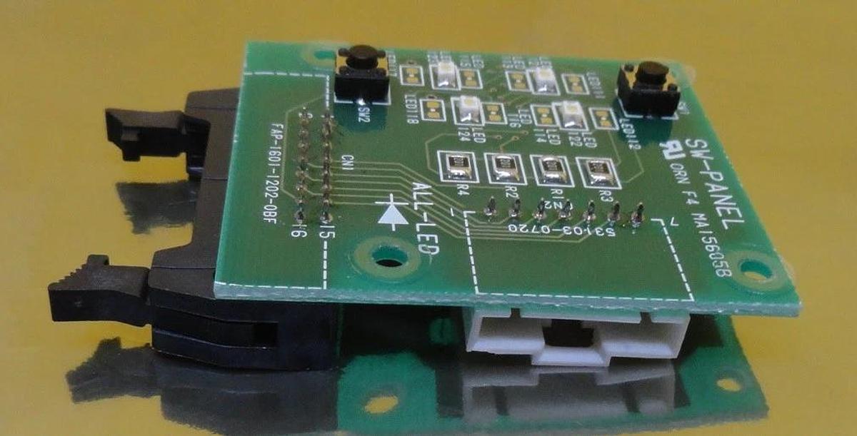Used TEL Tokyo Electron MA15605B LED Panel Board PCB SW-PANEL Working Spare