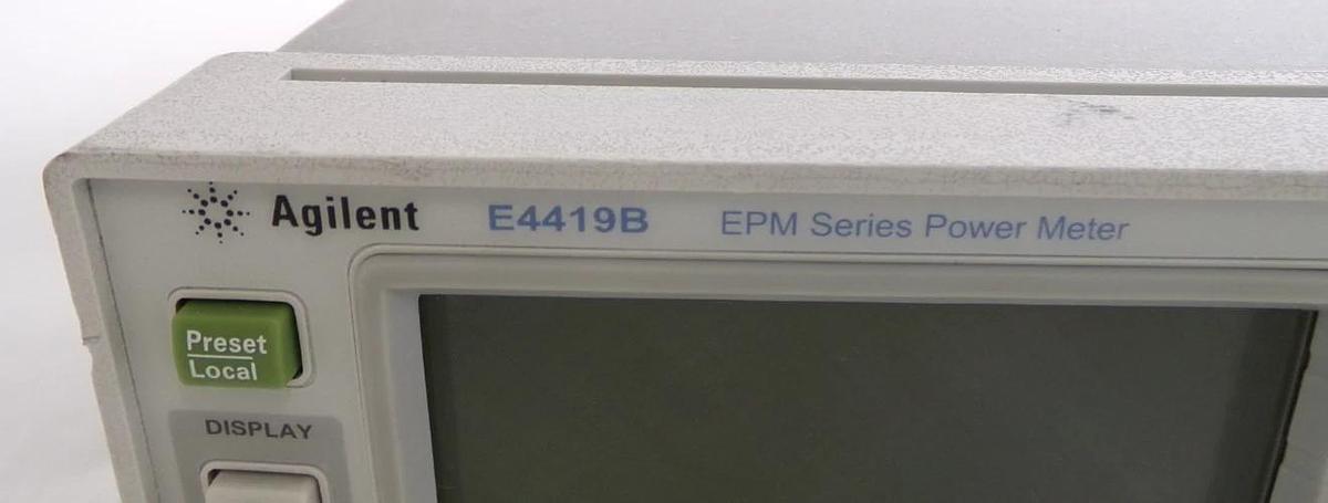 Used Agilent Technologies E4419B EPM Series Dual-Channel Power Meter Working