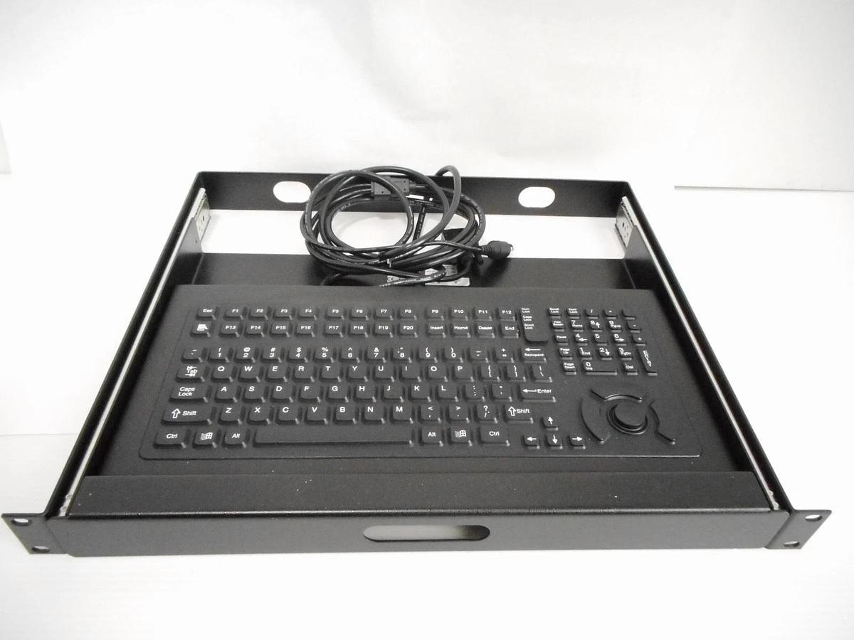 Used CyberResearch RDC-5K Rackdrawer Industrial Keyboard HulaPoint Lot of 3 New