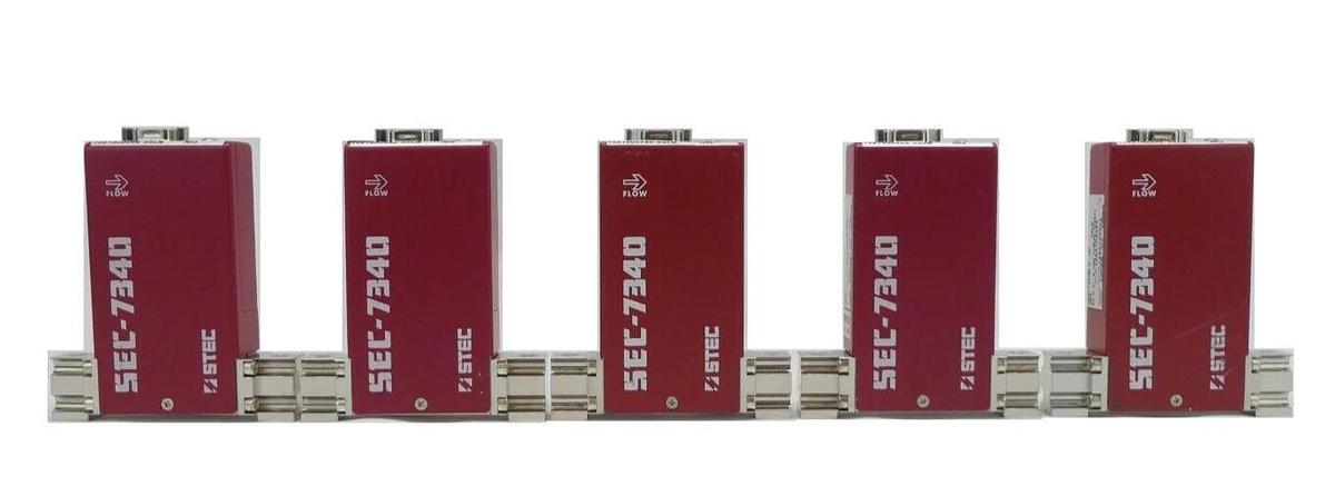 Used STEC SEC-7340M Mass Flow Controller MFC 5 SLM NH3 Reseller Lot of 5 Working