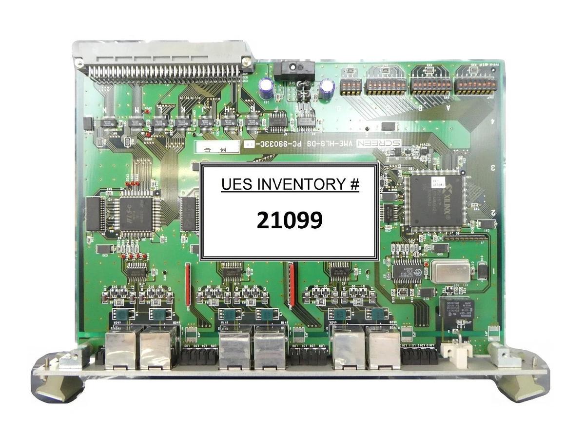 Used DNS Dainippon Screen PC-99033C-00 VME PCB Card VME-HLS-DS SL-1012A Working Spare
