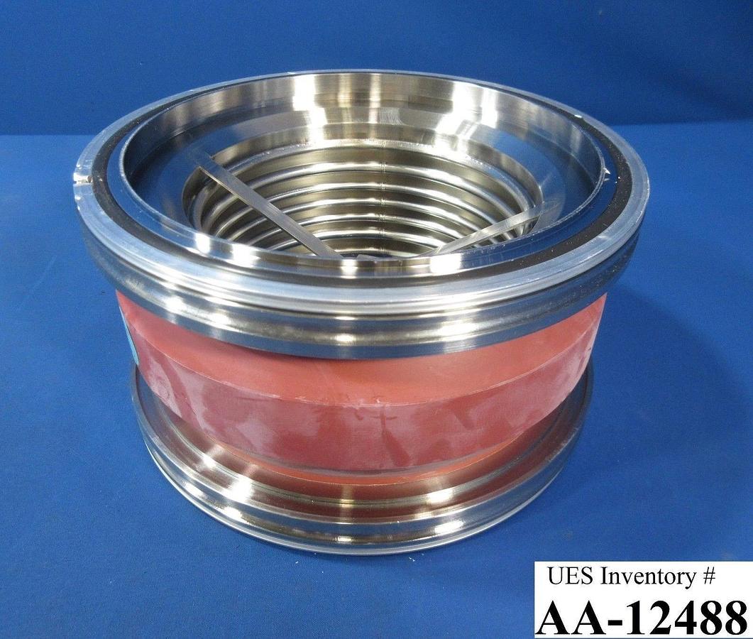 Used MKS Instruments Stainless Steel Dampening Bellow Pipe HPS Used Working