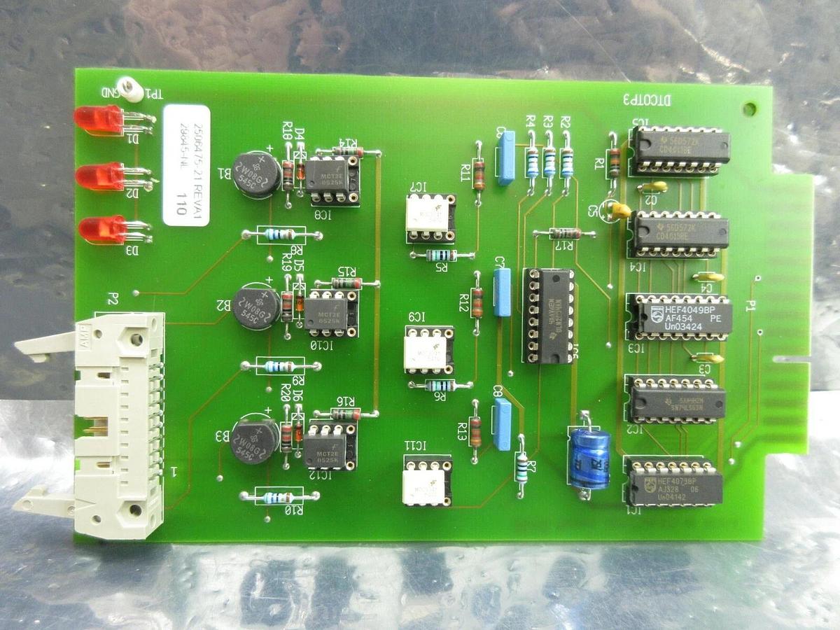 Used ASM Advanced Semiconductor Materials 2506475-21 Processor PCB Card Used Working