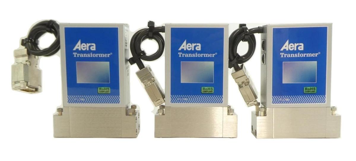 Used Aera TC TC FC-PAR785CY-BW-5 MFC Mass Flow Controller 2 SLM N2 Lot of 3 Working