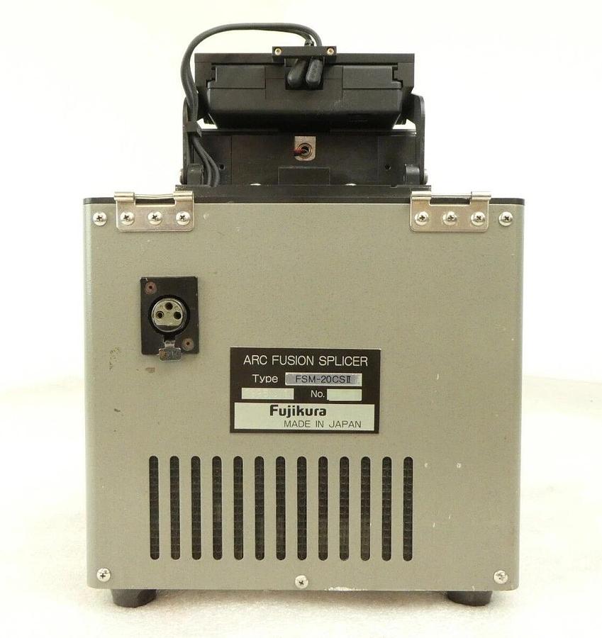 Used Fujikura FSM-20CSII Fiber Optic Arc Fusion Splicer Untested As-Is