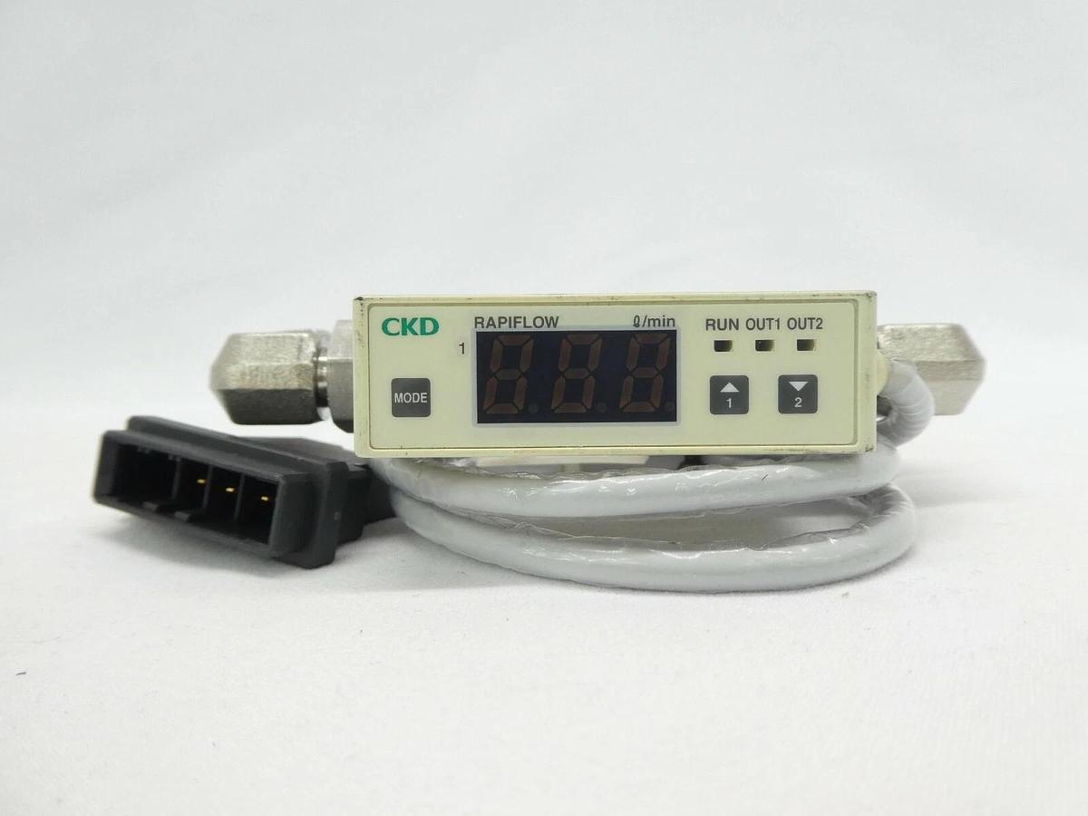 Used CKD FSM-N-050-6A RAPIDFLOW Flow Sensor FL334440 Lot of 6 Working Surplus
