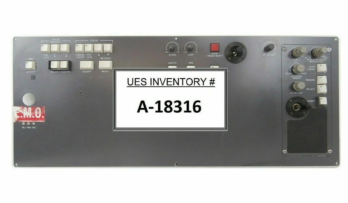 Used Nikon OPTISTATION 3 Keyboard Console 200mm 2S700-385 2S700-386 2S070-043 Working