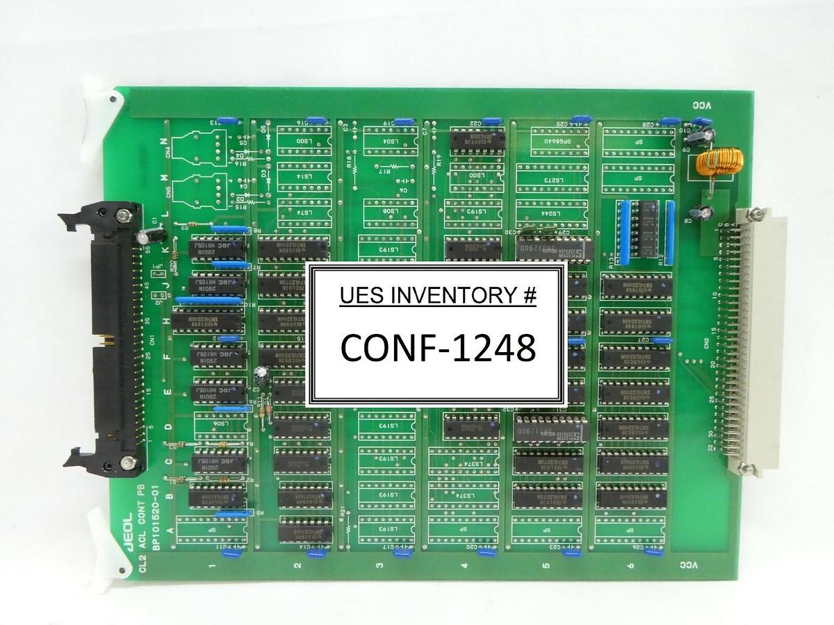 Used JEOL BP101520-01 CL2 ACL CONT PB PCB Card JWS-2000 SEM Working Spare