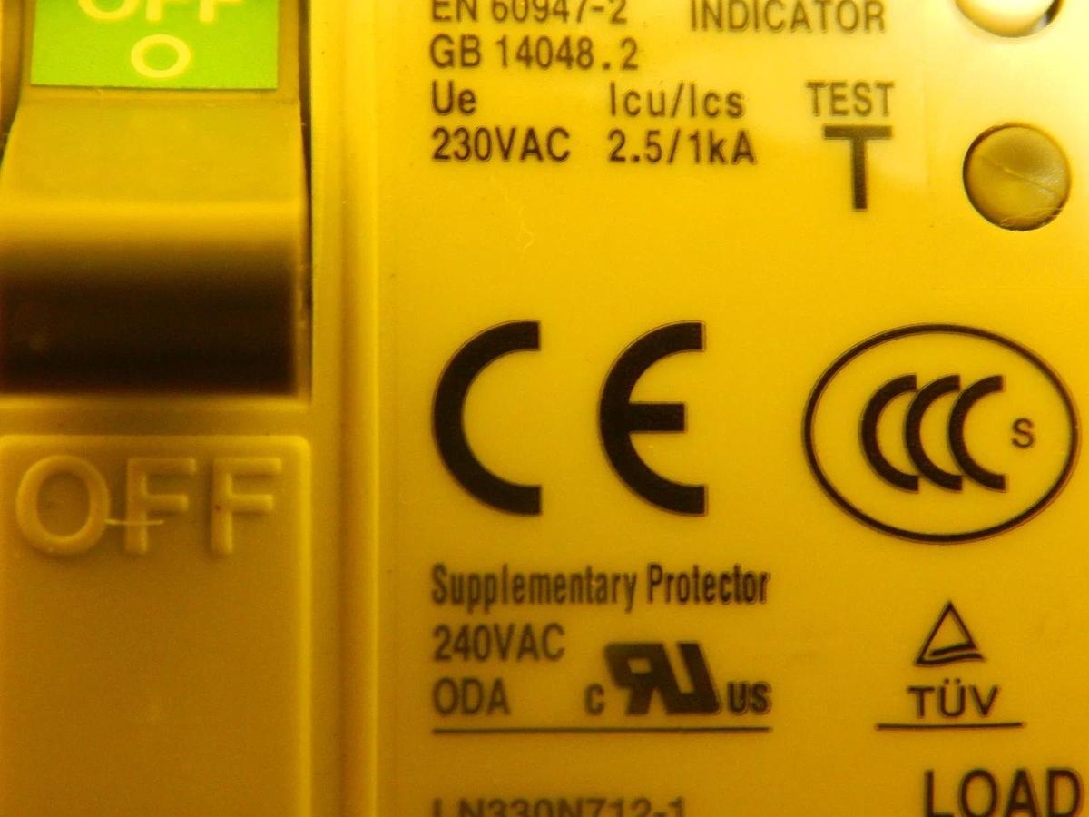 Used Mitsubishi NV50-FAU 40A Earth-Leakage Circuit Protector Reseller Lot of 4 Used