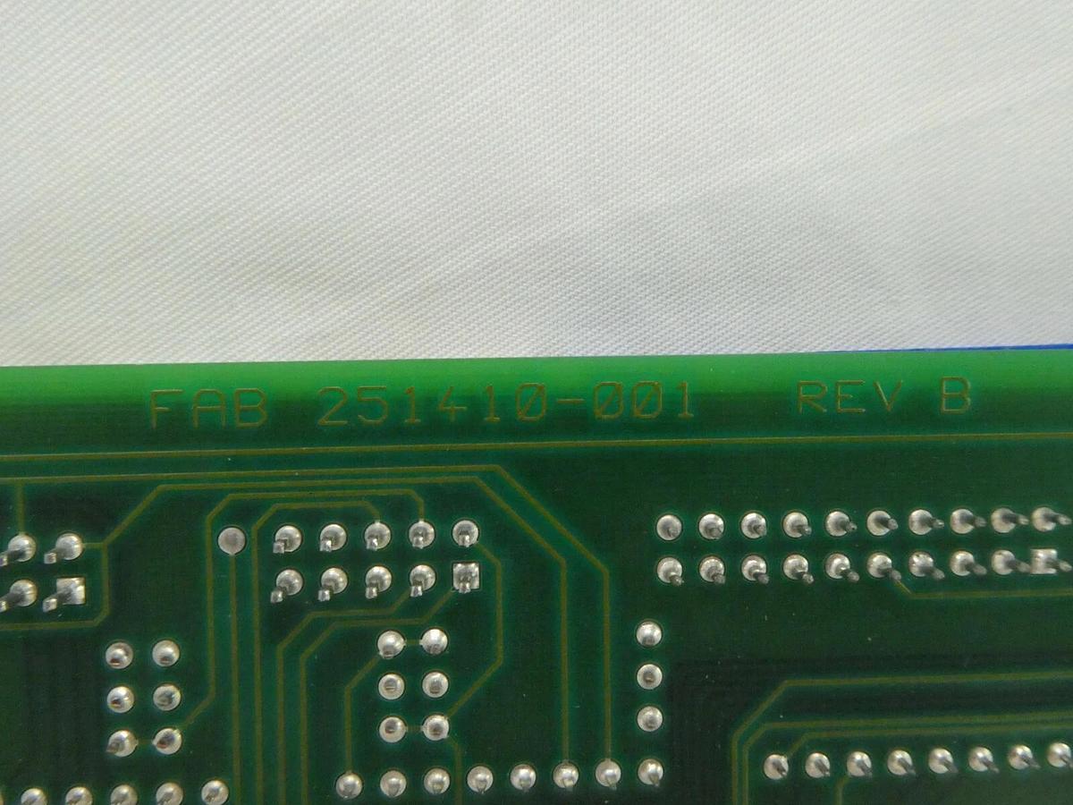 Used Electroglas 251411-002 CPU 020 Card PCB  4085x Horizon PSM Working Surplus