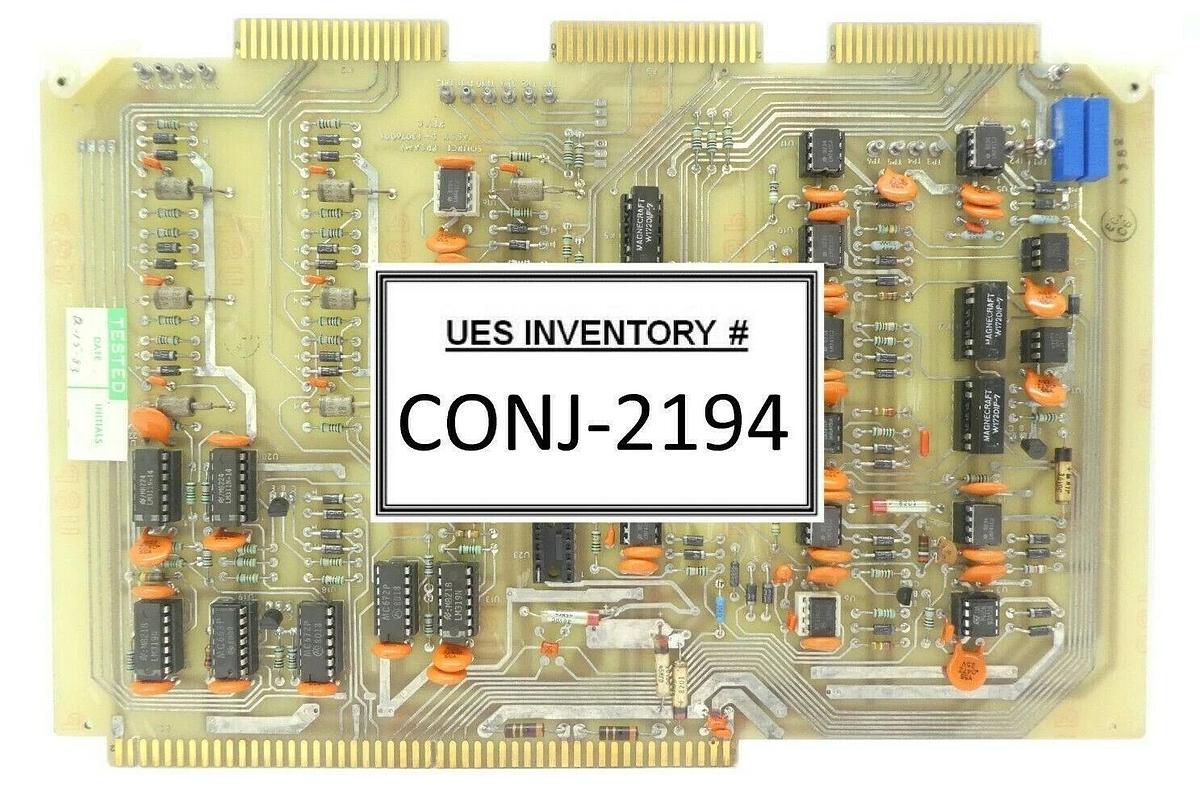 Used Varian Semionductor VSEA D-F3076001 Source Preamp PCB Card Rev. C Working