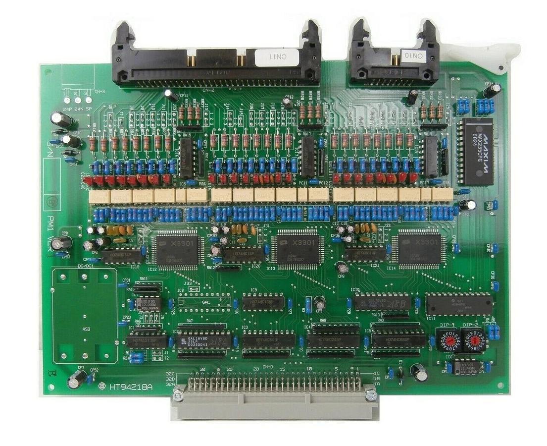 Used Hitachi HT94218A Interface Board PCB Card PM1 Ver. I M-712E Etcher Working