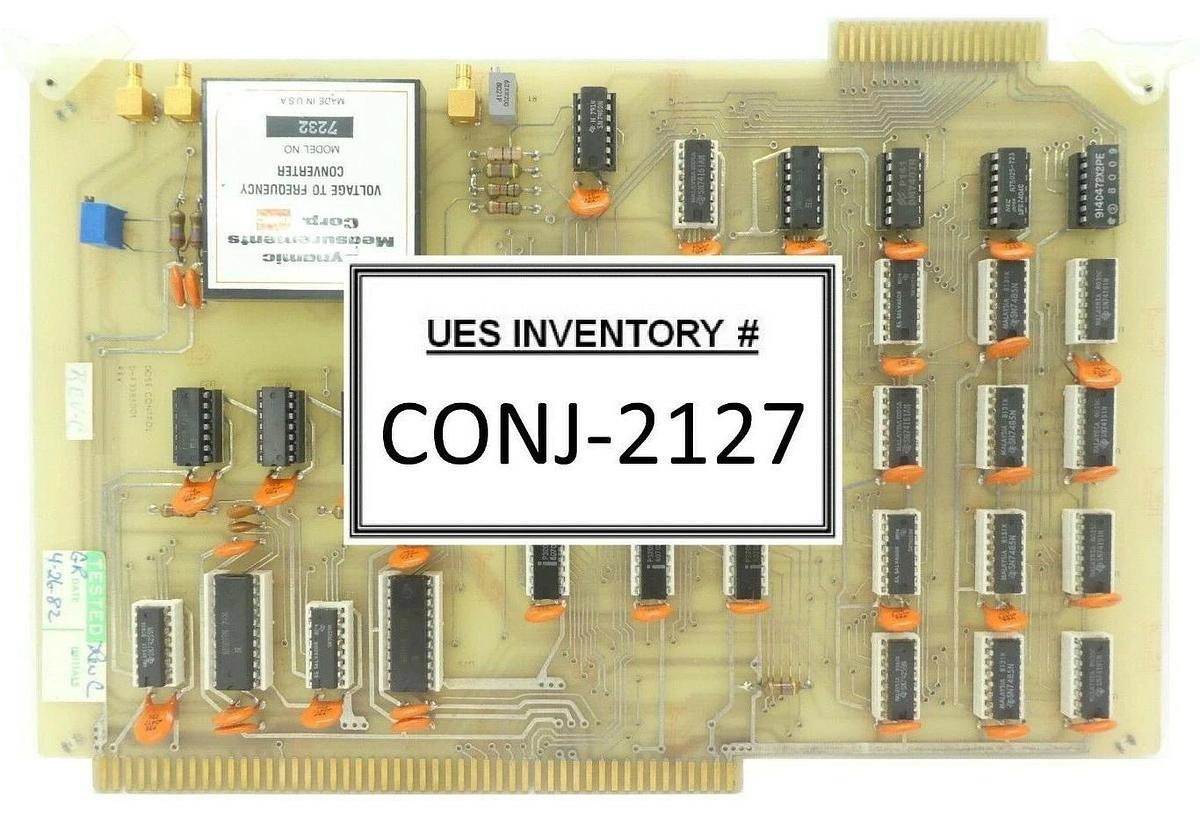 Used Varian Semiconductor VSEA D-F3385001 PCB Card Dose Control Rev. C Working Spare