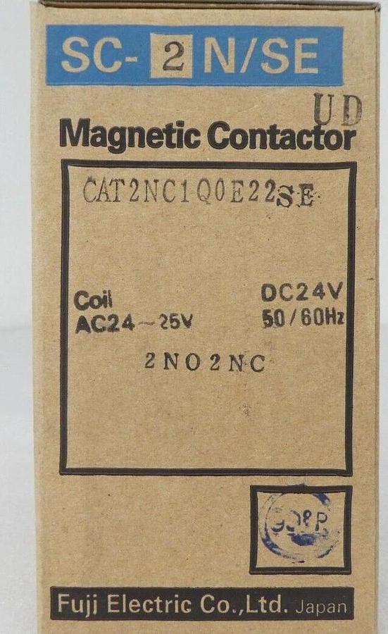 Used Fuji 2NC1Q0E22SE Magnetic Contactor SC-2N/SE Mattson 579-06994-00 Lot of 14 New