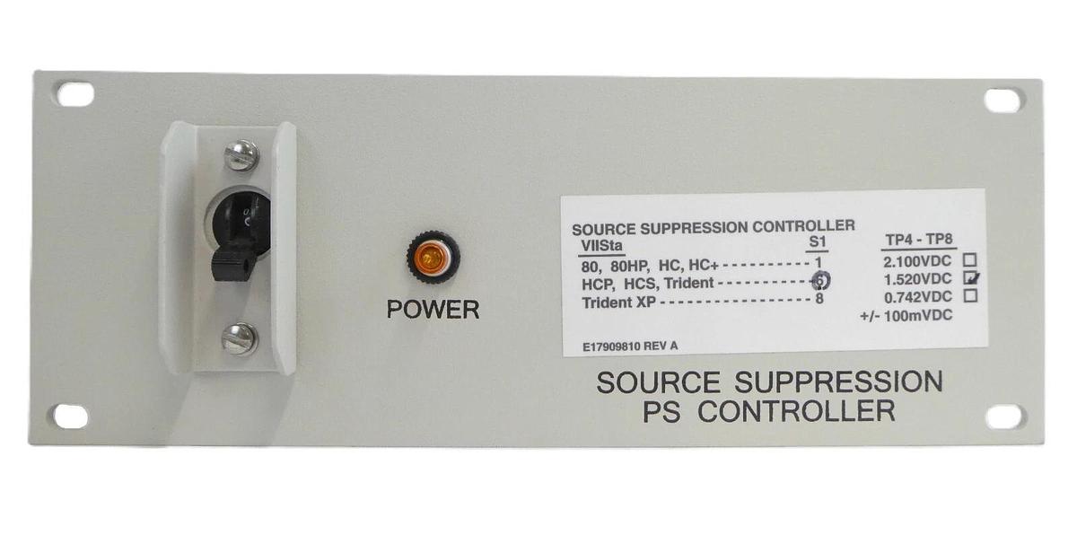 Used Varian Semiconductor E11320304 Source Suppression Controller VIISta Working
