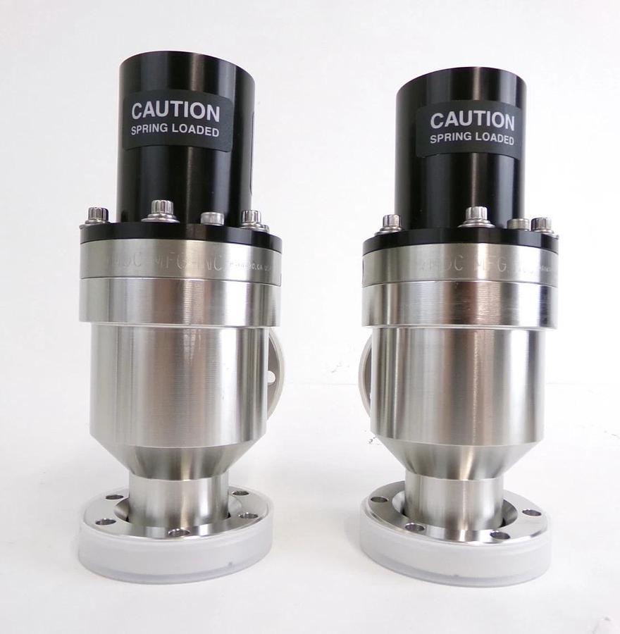 Used MDC Vacuum Products 313029-10 Angle Valve AV-150M-P-10 Lot of 5 Working