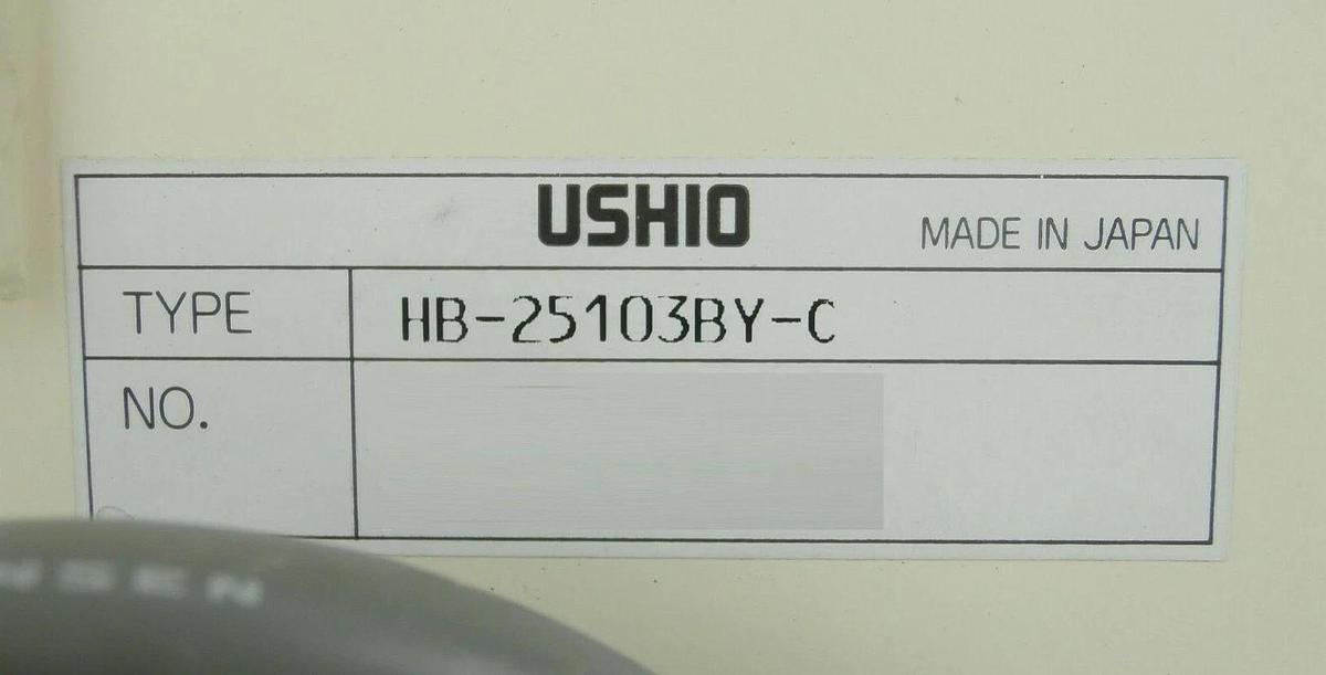 Used Ushio HB-25103BY-C Lamp Power Supply Control Unit SVG 90S DUV Working Spare