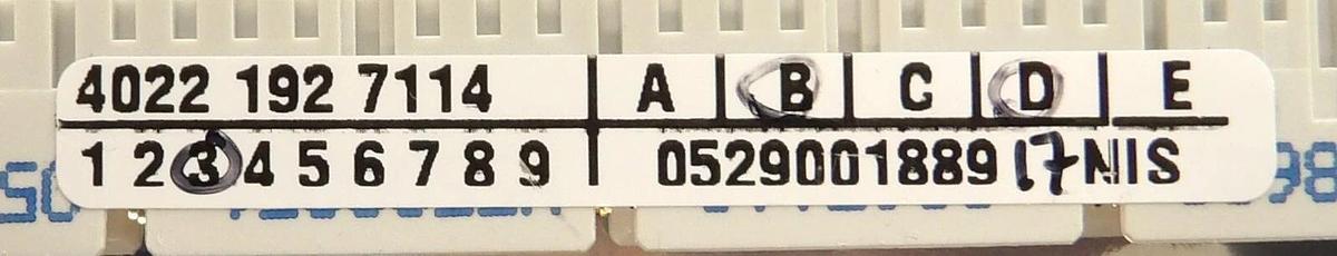 Used FEI Company 4022 192 7114 Interface PCB Card CEPV6633/17 Working Spare