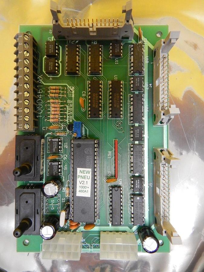 Used SSEC Solid State Equipment 1000461AX Pneumatic Control PCB 1000-462A1 Working