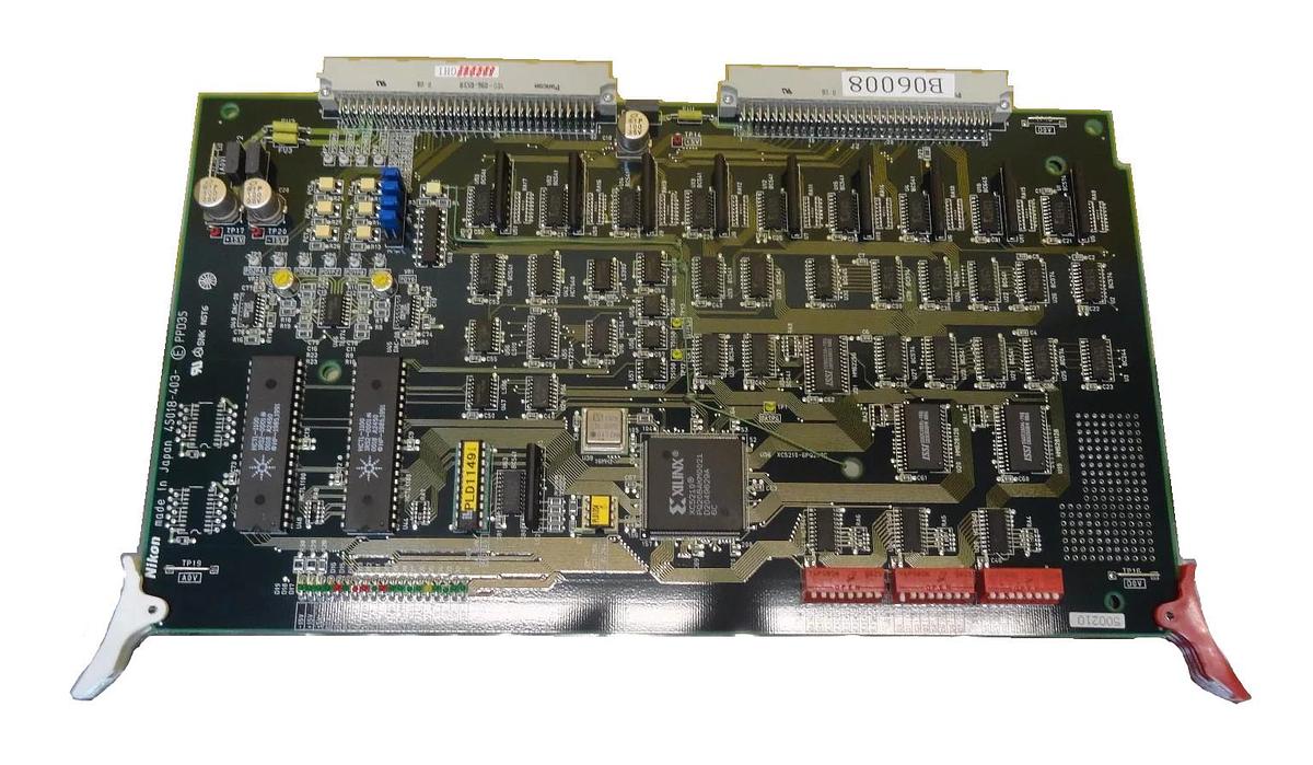 Used Nikon 4S018-403-Ⓔ Processor PCB Card PPD3S NSR-S204B Step-and-Repeat Working