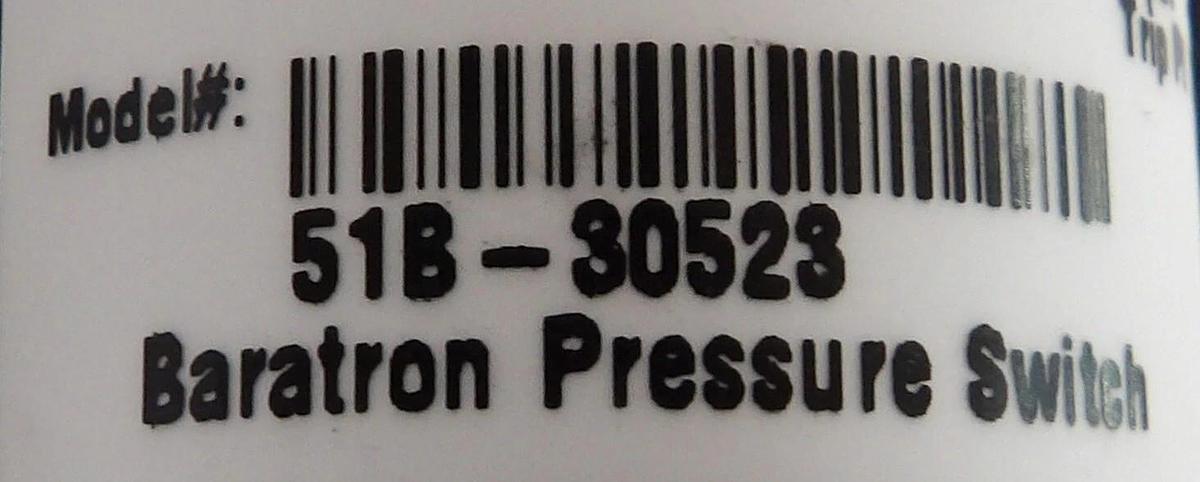 Used MKS Instruments 51B-30523 Baratron Pressure Switch Type 51B Lot of 3 New