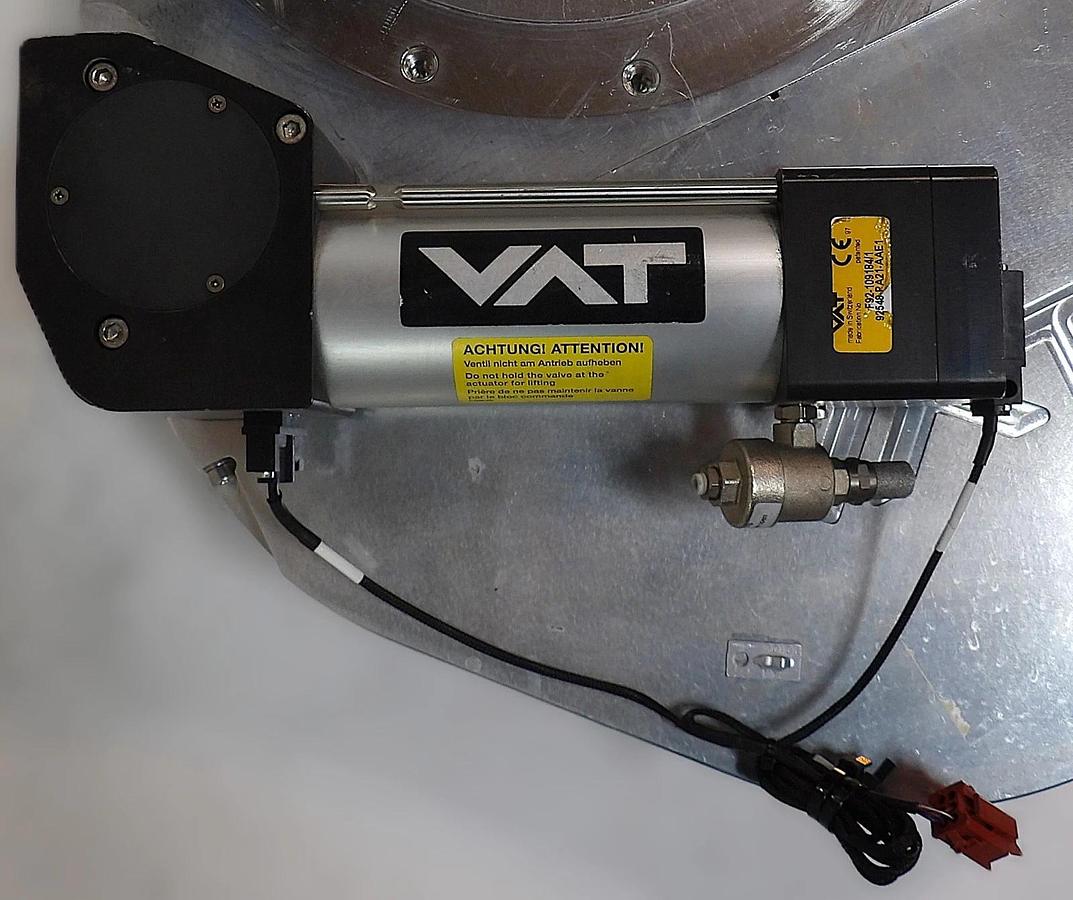 Used VAT 92548-PA21-AAE1 Pneumatic Pendulum Valve Assembly Aluminum Working Surplus