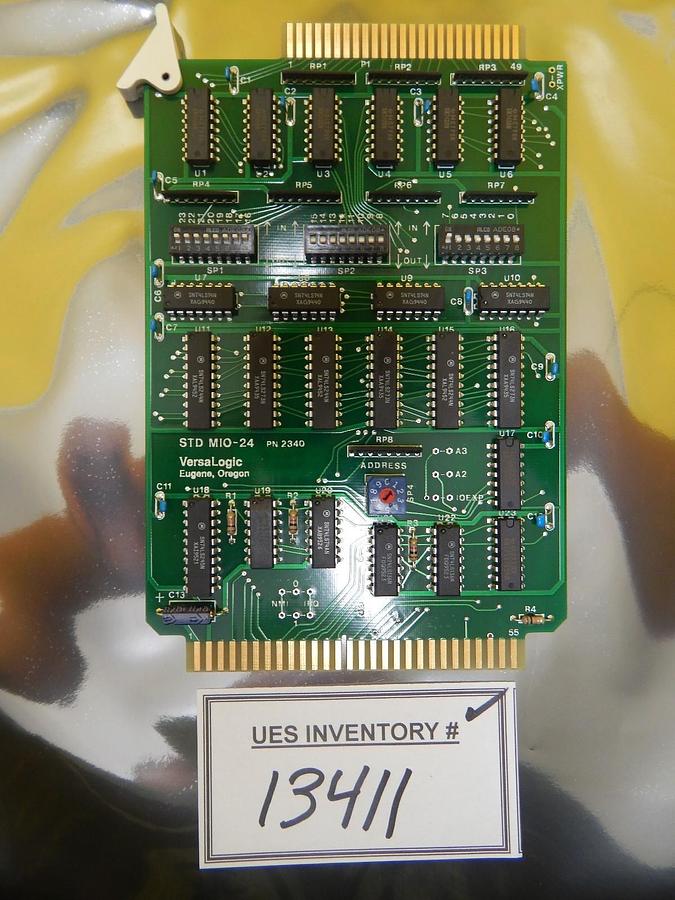 Used VersaLogic 7100-5192-02 Relay PCB Card VL-MIO-24 2340 AG Associates 4100s Used