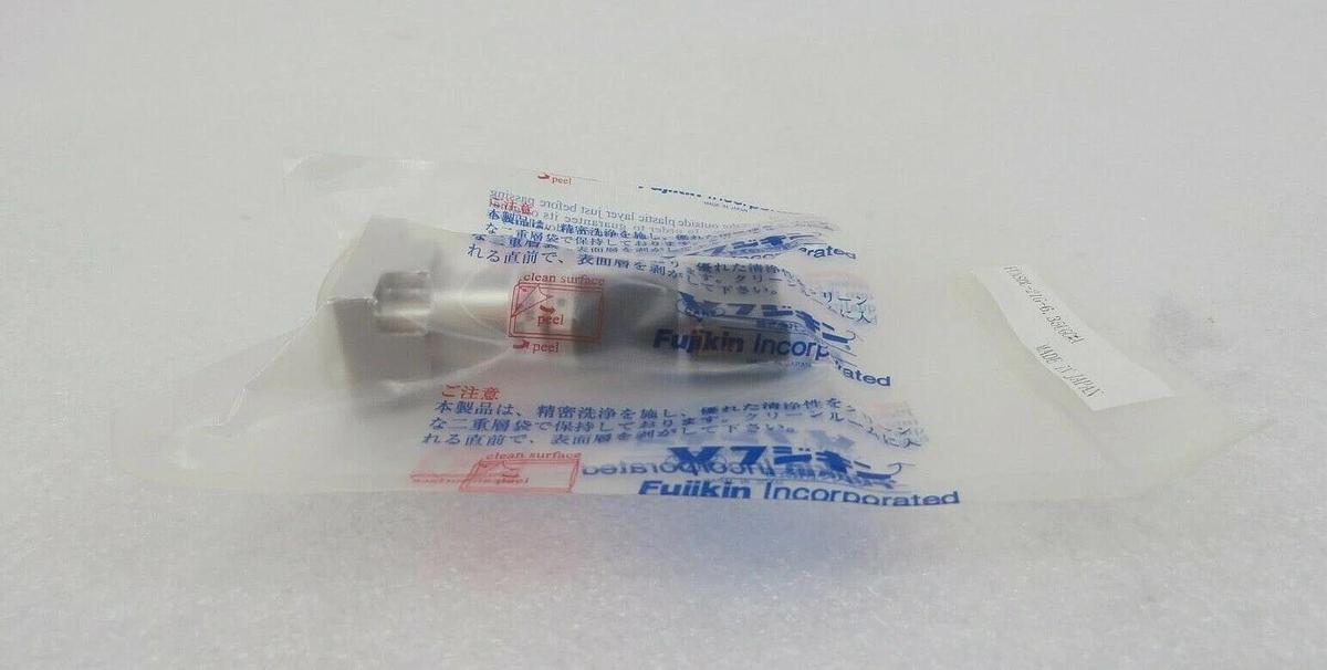 Fujikin FUNSDL-21G-6.35UGC#A Valve Fine Series Reseller Lot of 3 New Surplus