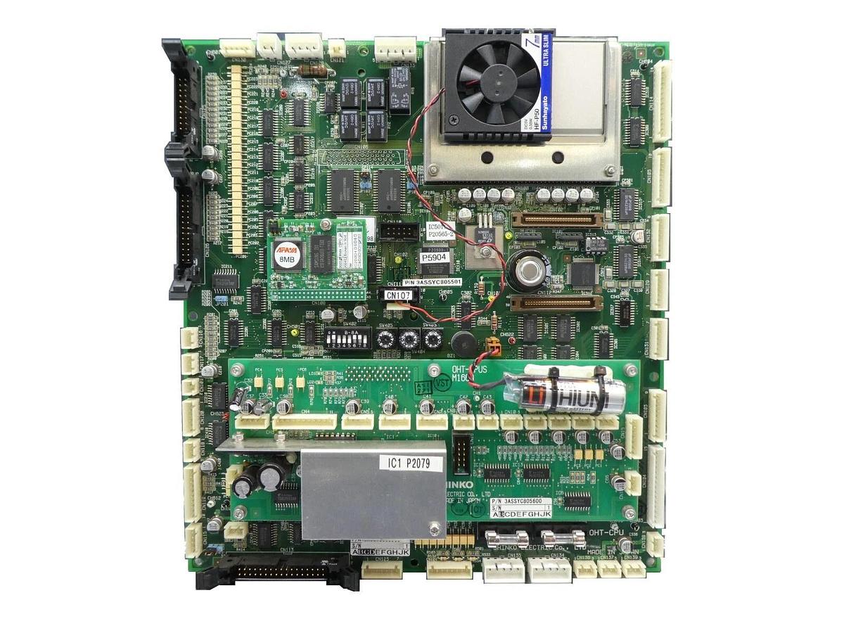 Used Shinko Electric 3ASSYC805500 SBC Single Board Computer PCB OHT-CPU VHT5-1-1