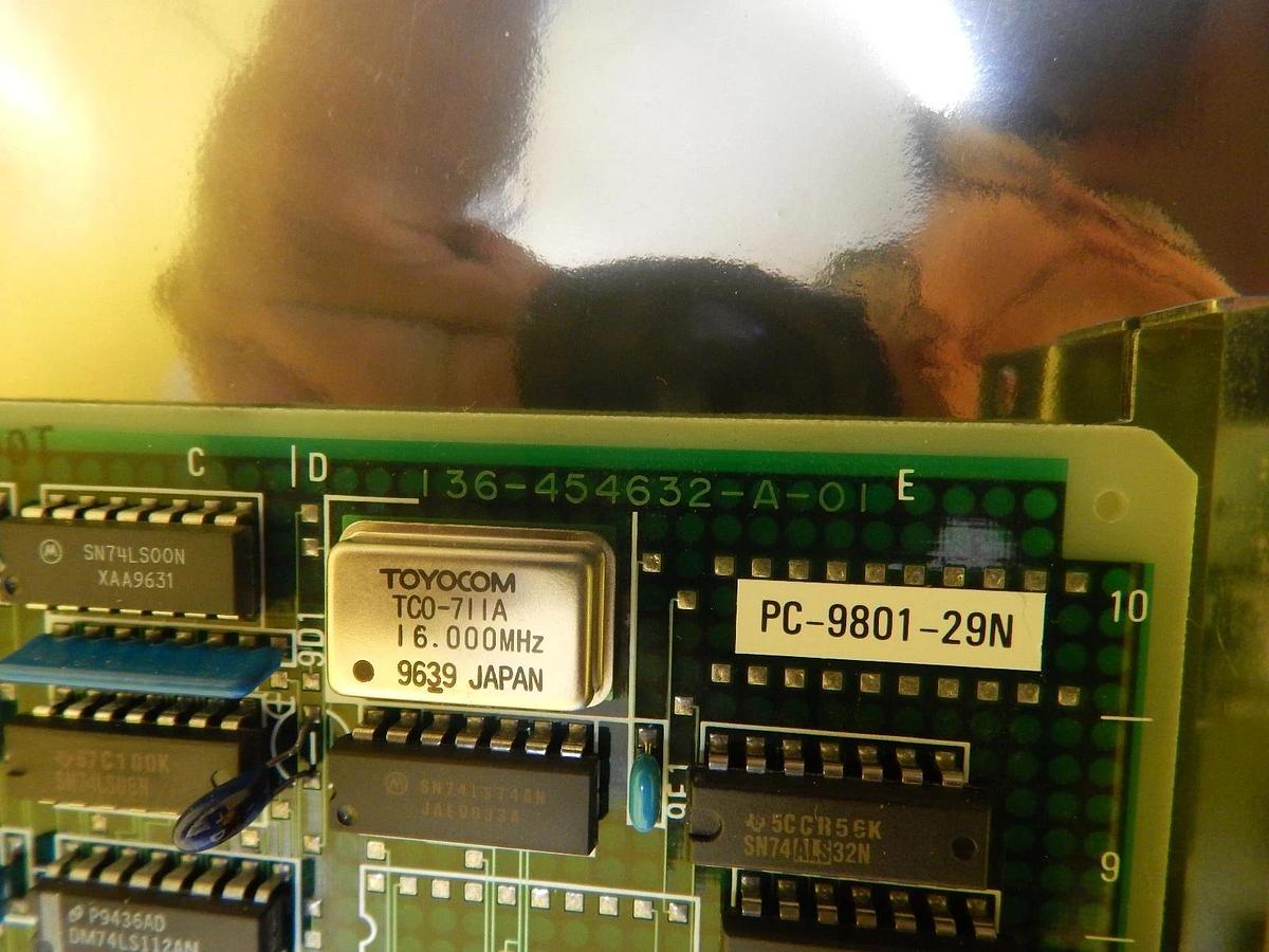 Used NEC PC-9801-29N Interface C Bus PCB Card FC-9801U Nikon OPTISTATION 3 Used