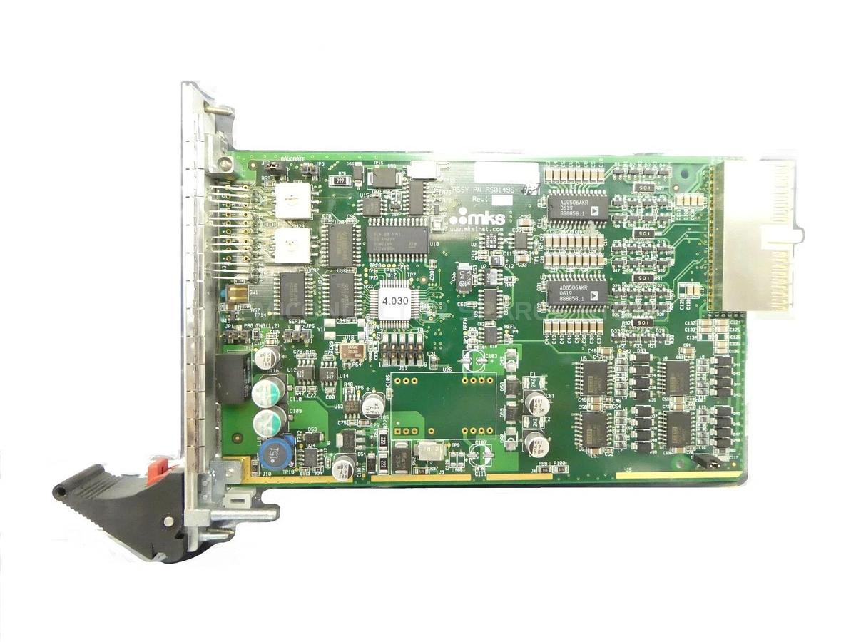 Used MKS Instruments AS01496-AB-1 Controller PCB Card CDN496R Working Surplus
