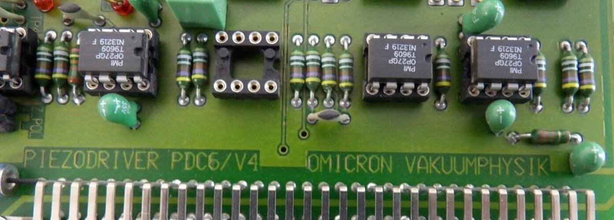 Used Omicron Vakuumphysik PDC6/V4 Piezo Driver PCB SPM CU Working Surplus