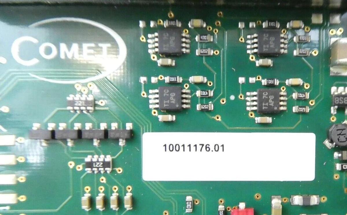 Used Comet 10011143.00 RF Match Network Control PCB 10011176.01 Working Surplus