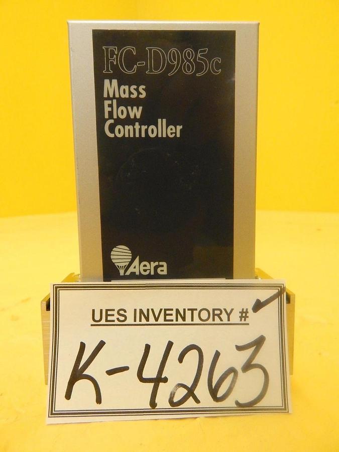 Used Aera FC-D985CT-BH Mass Flow Controller FC-D985c 200 CCM SF6 Used Working