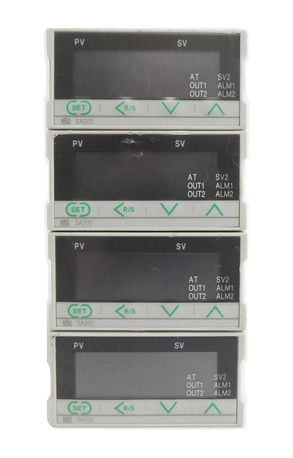 Used RKC Instruments SA200 Digital Temperature Controller Reseller Lot of 4 Working