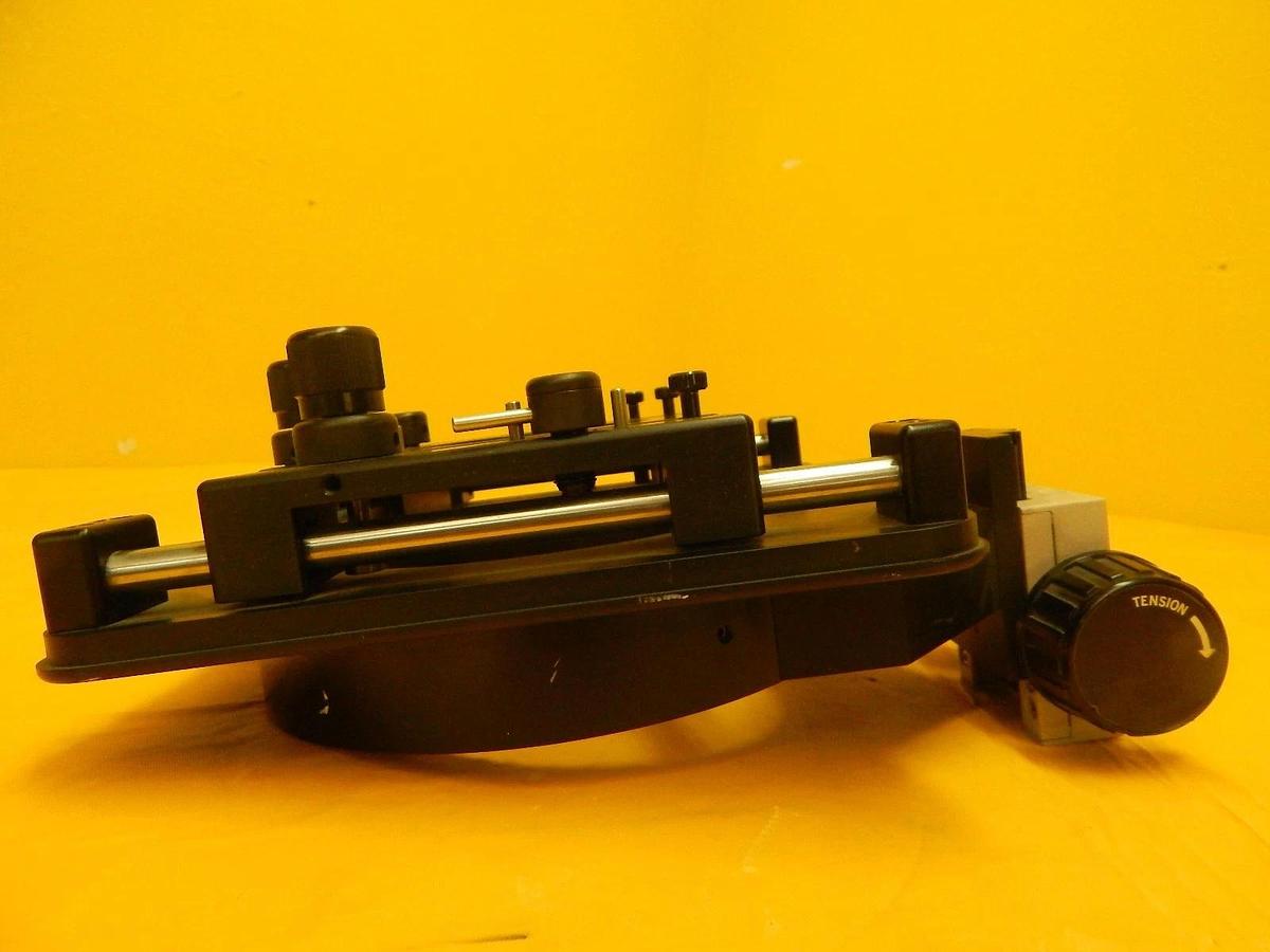 Used Optem 28-90-77 HV Video Microscope Stage Electroglas 4085X Olympus SZ-STP Used