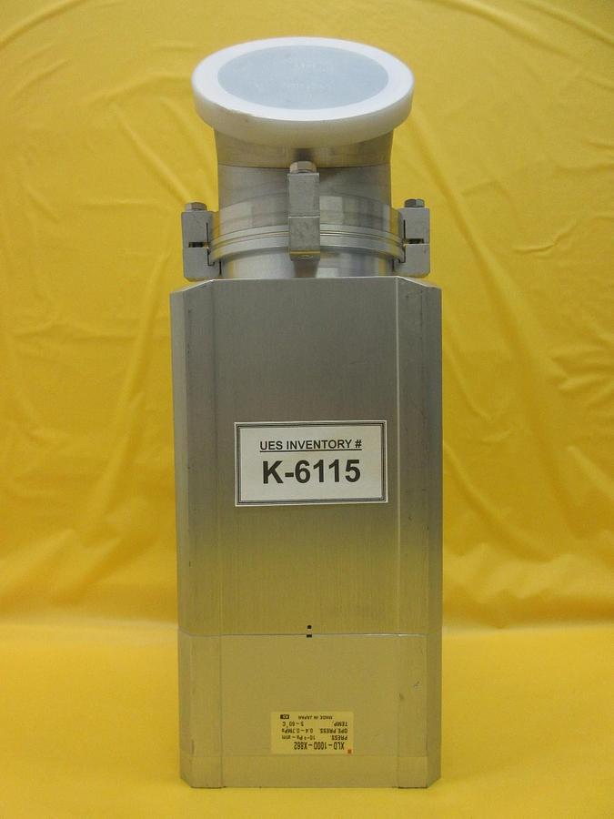 Used SMC XLD-100D-X862 Pneumatic High Vacuum Angle Valve ISO100 Used Working