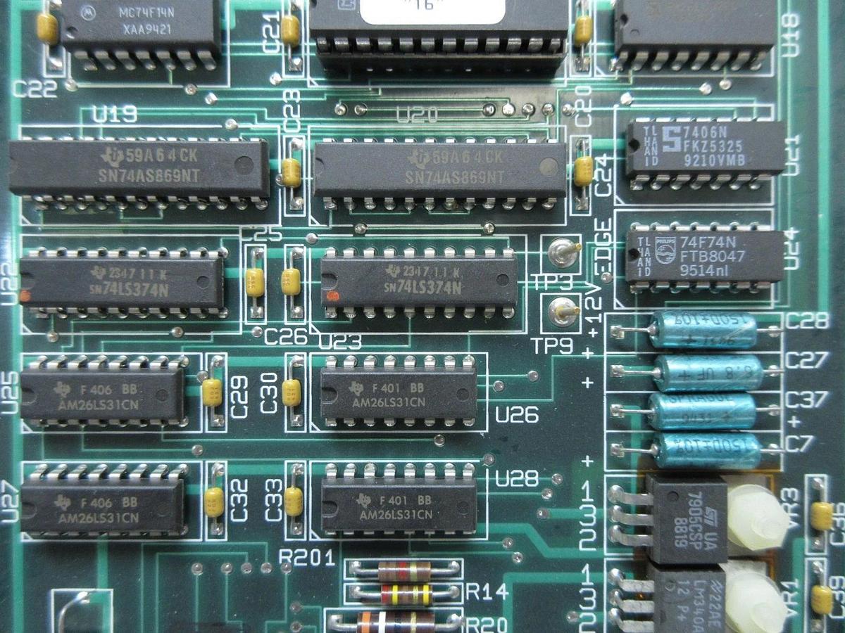 Used Perkin-Elmer 851-8242-006 Processor PCB Card Rev. J SVG ASML 90S Used Working