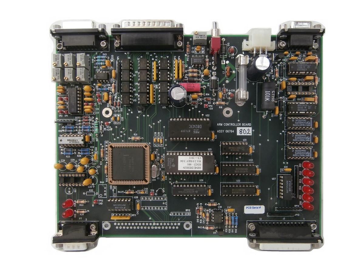 Used Asyst Technologies 06764-701 Arm Controller Board 06764-802 Hine 2433-001 Spare