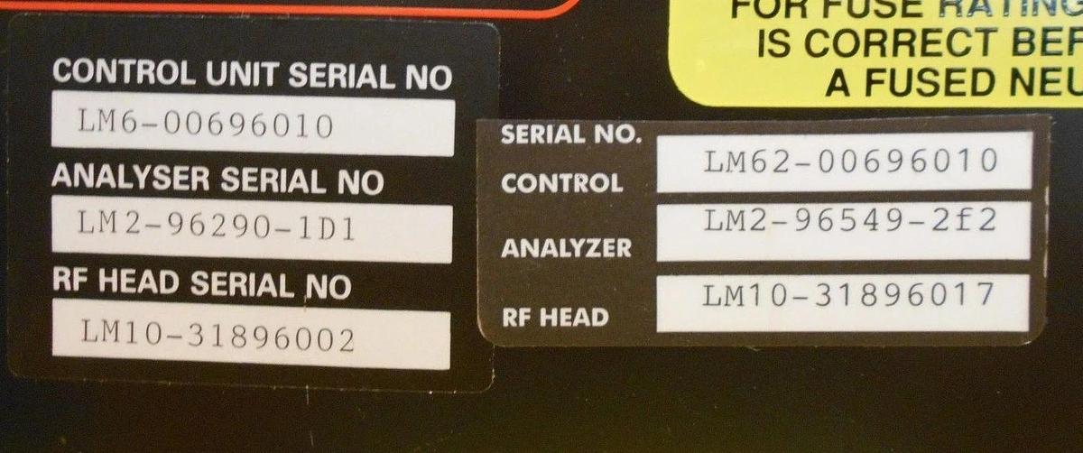 Used Leda-Mass Spectra Vacscan 100 DUAL X100 Residual Gas Analyzer RGA LM6 LM62 Used