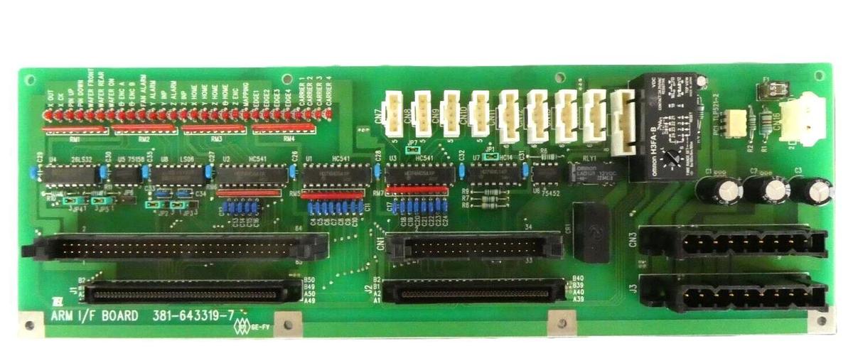 TEL Tokyo Electron 381-643313-7 ARM I/F PCB Board New Spare Surplus
