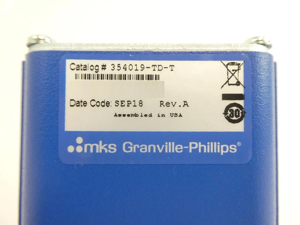Used Granville-Phillips 354019-TD-T Micro-Ion 354 Brooks Automation Working
