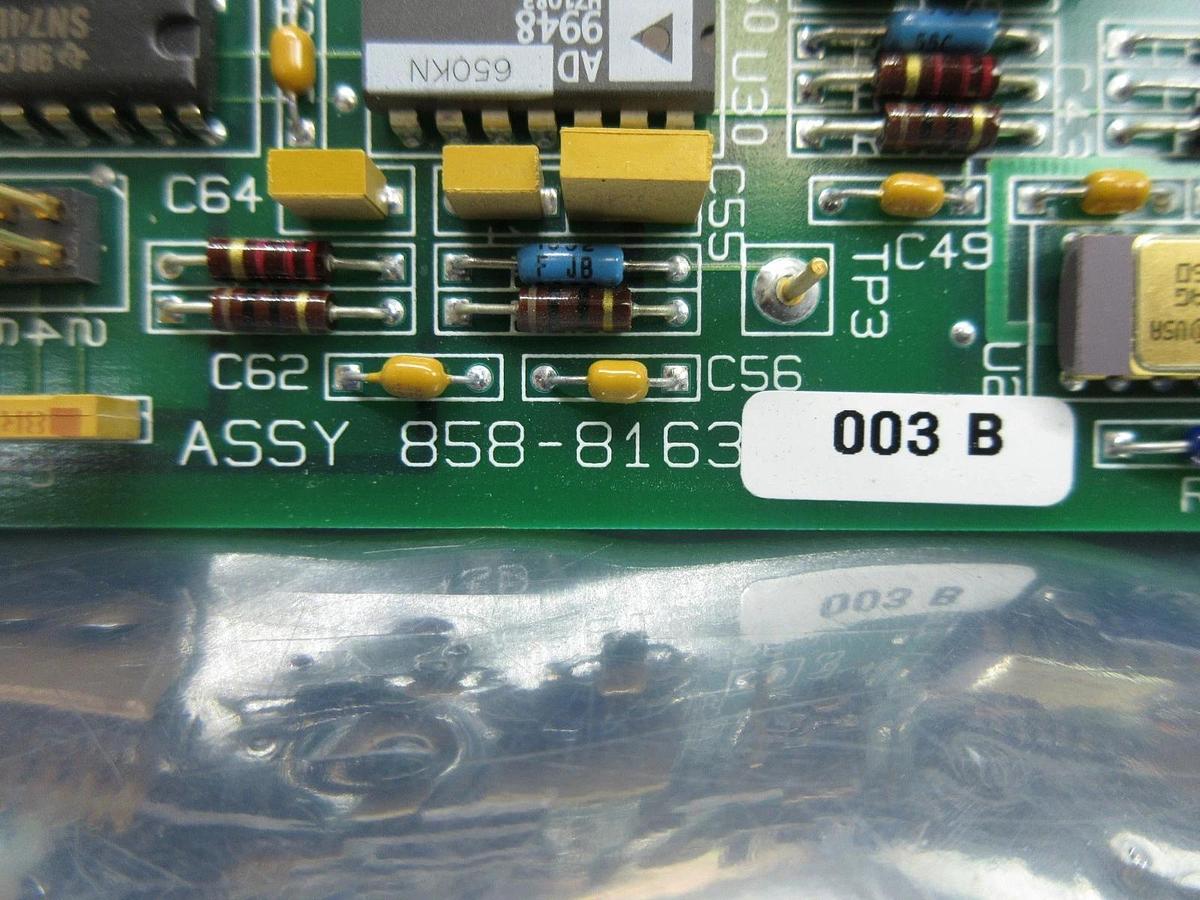 Used SVG Silicon Valley Group 858-8163-003 Processor PCB Card Rev. B 90S Used Working